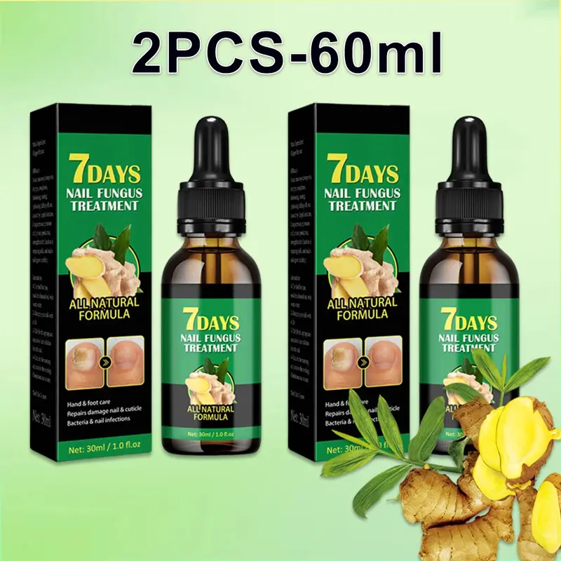EELHOW Nail Repair Gel Strengthen Brighten Toenails Foot Nail Care Treatment Ginger Kutek 7
