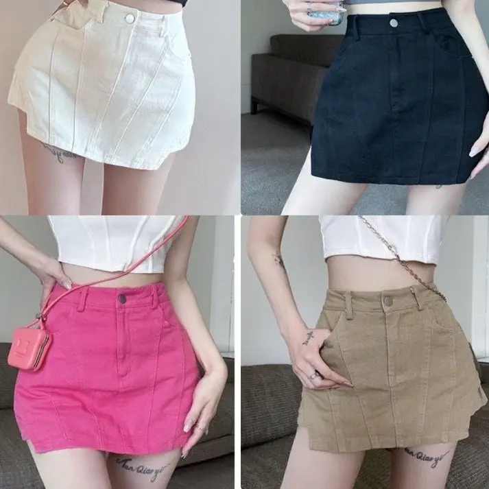 CHÂN VÁY KAKI CHỮ XẺ TÀ - Q023