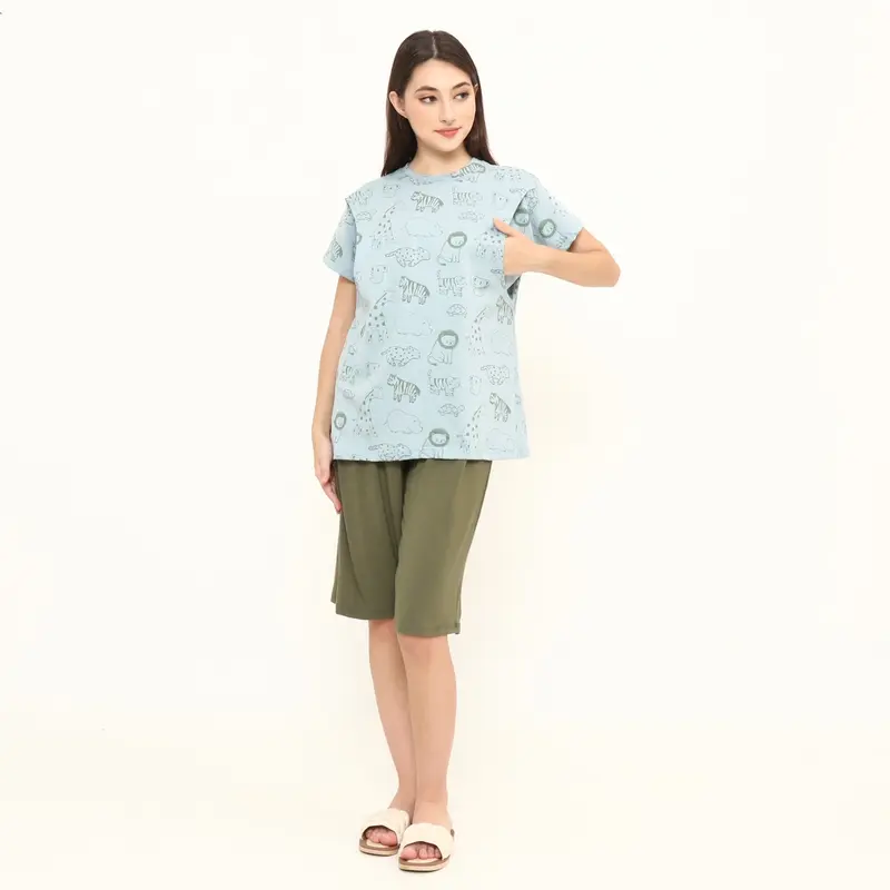 One set menyusui mamalala nursingwear. Mama zoo 0
