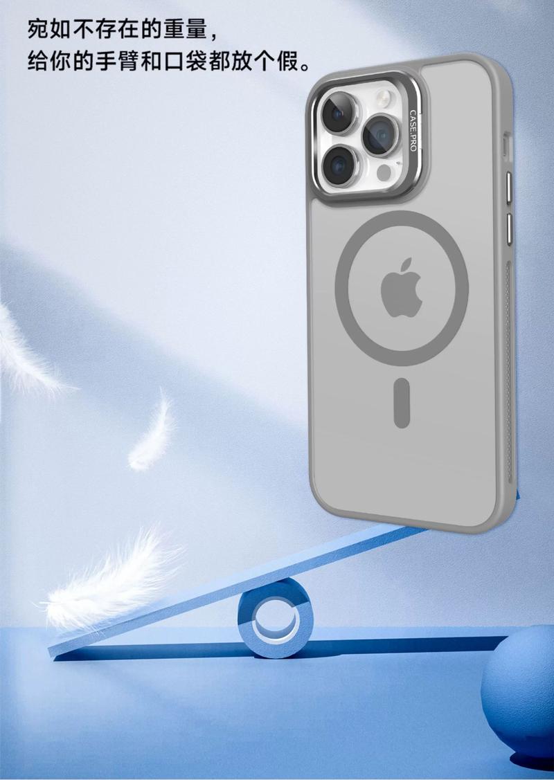 Product Introduction of Lens Holder Compatible with iPhone 16 Pro Max Phone Case Hollow Heat Dissipation Apple 15 Matte Magnetic Suction 14 Hard Cover 38