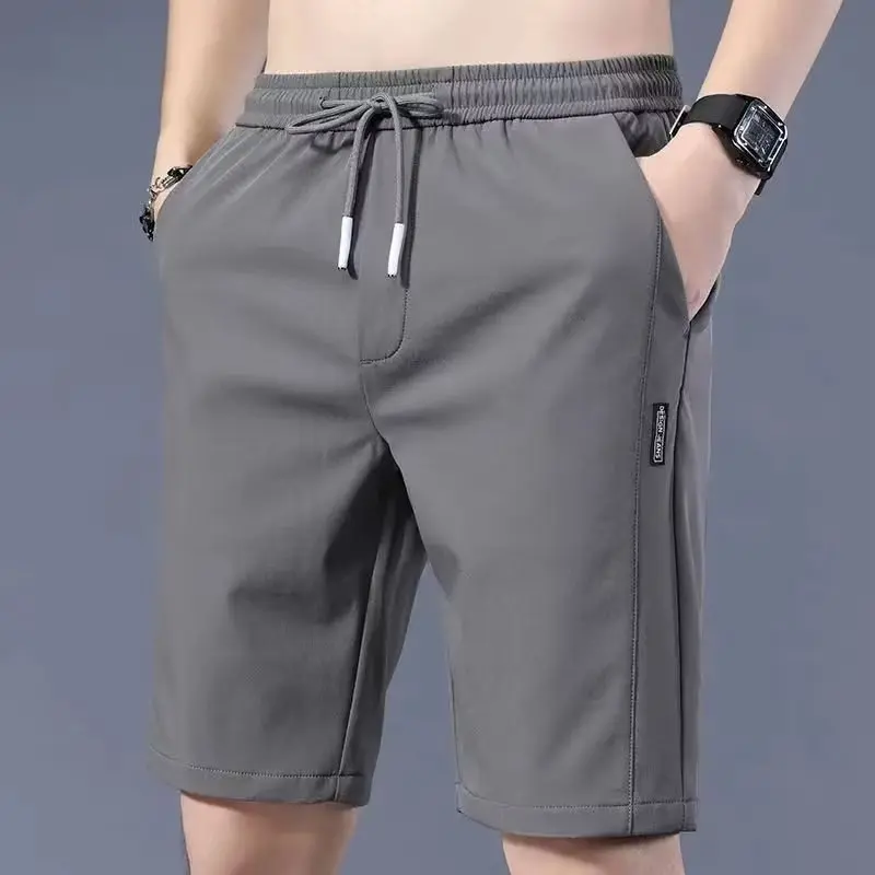 Quần Soóc Nam Mùa Hè, Quần Cropped Thường Ngày Quần Đùi Nam Thừa Cân, Dáng Rộng Và Ngoại Cỡ, Phong Cách Thể Thao Hợp Xu hướng Và Bãi Biển, Ngoại Cỡ, [Thanh Toán Khi Nhận Hàng & Hàng Có Sẵn], Quần Lớn