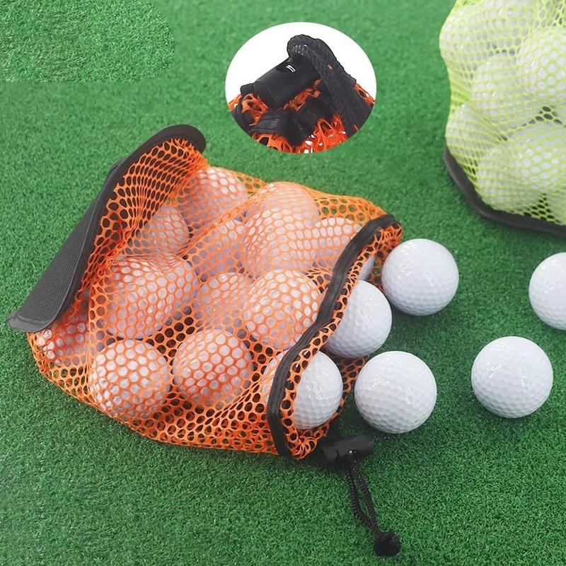 Mới Di động Túi lưới thể thao Đa năng Nylon Túi tổ chức bóng golf Túi dây rút…