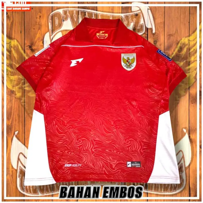 PROMO NEW ARRIVAL Jersey Timnas Indonesia 2025 EMBOS ERSP0 FULLPATCH GRAD3 0R1 Sport 1