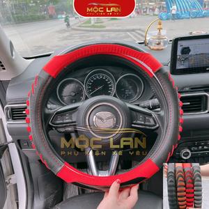 Bọc Vô Lăng CARBON Vân Tổ Ong Size 38CM Mẫu Tròn Dành Các Dòng Xe Ô Tô Bọc Chống Trơn Trượt Và Bảo Vệ Vô Lăng