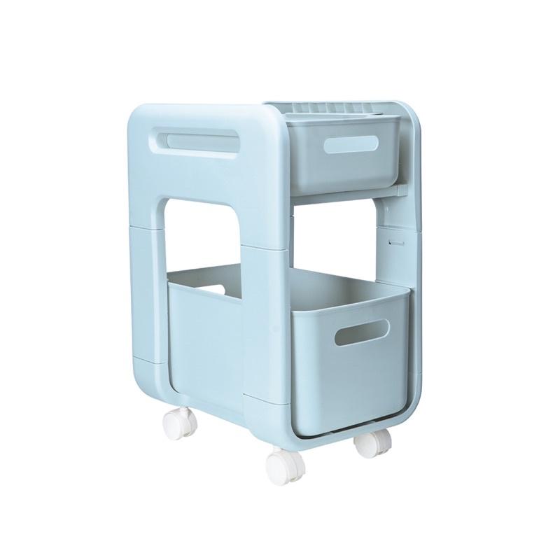 Kệ trượt đa năng Hokori Việt Nhật 5588 có bánh xe dễ dàng di chuyển, Kệ đựng đồ phòng tắm nhà bếp, đựng đồ ăn vặt
