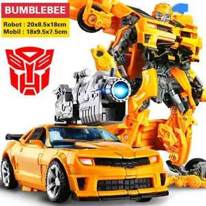 Action Figure Robot Bumbble Bee Transformer - Robot Transformer Anak