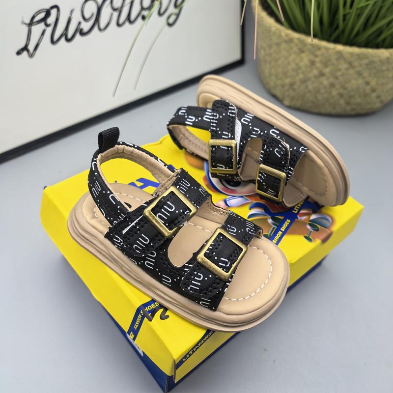 Dép Sandal Bé Trai 2025 Mẫu Mới Mùa Hè - LYLY SHOES, 3 Màu Sắc: Đen, Trắng, Be Kem 4
