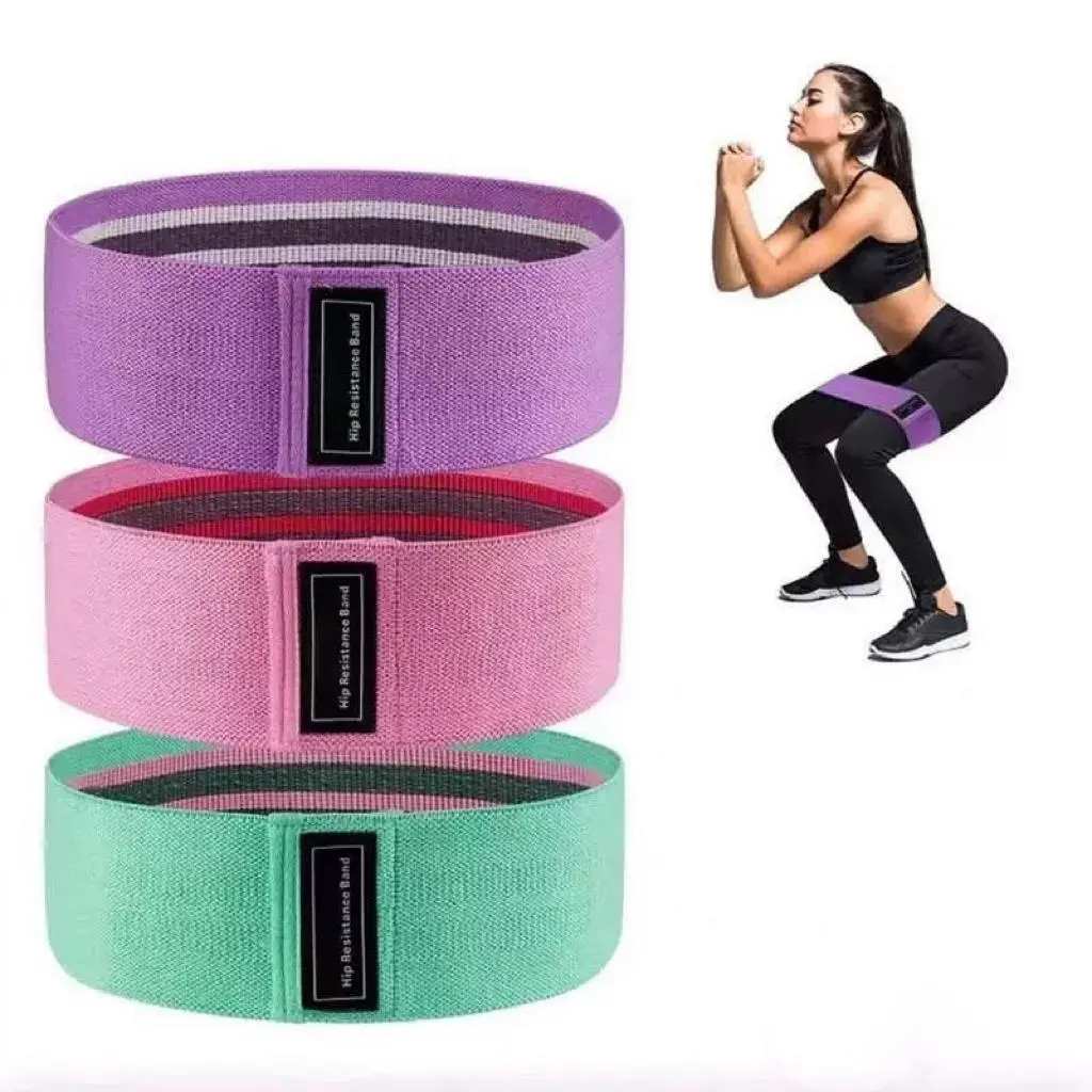 Yoga Resistance Band, 3 Counts/set Non-slip Yoga Resistance Band, Multifunctional Fitness Tool for Home Gym and Travel