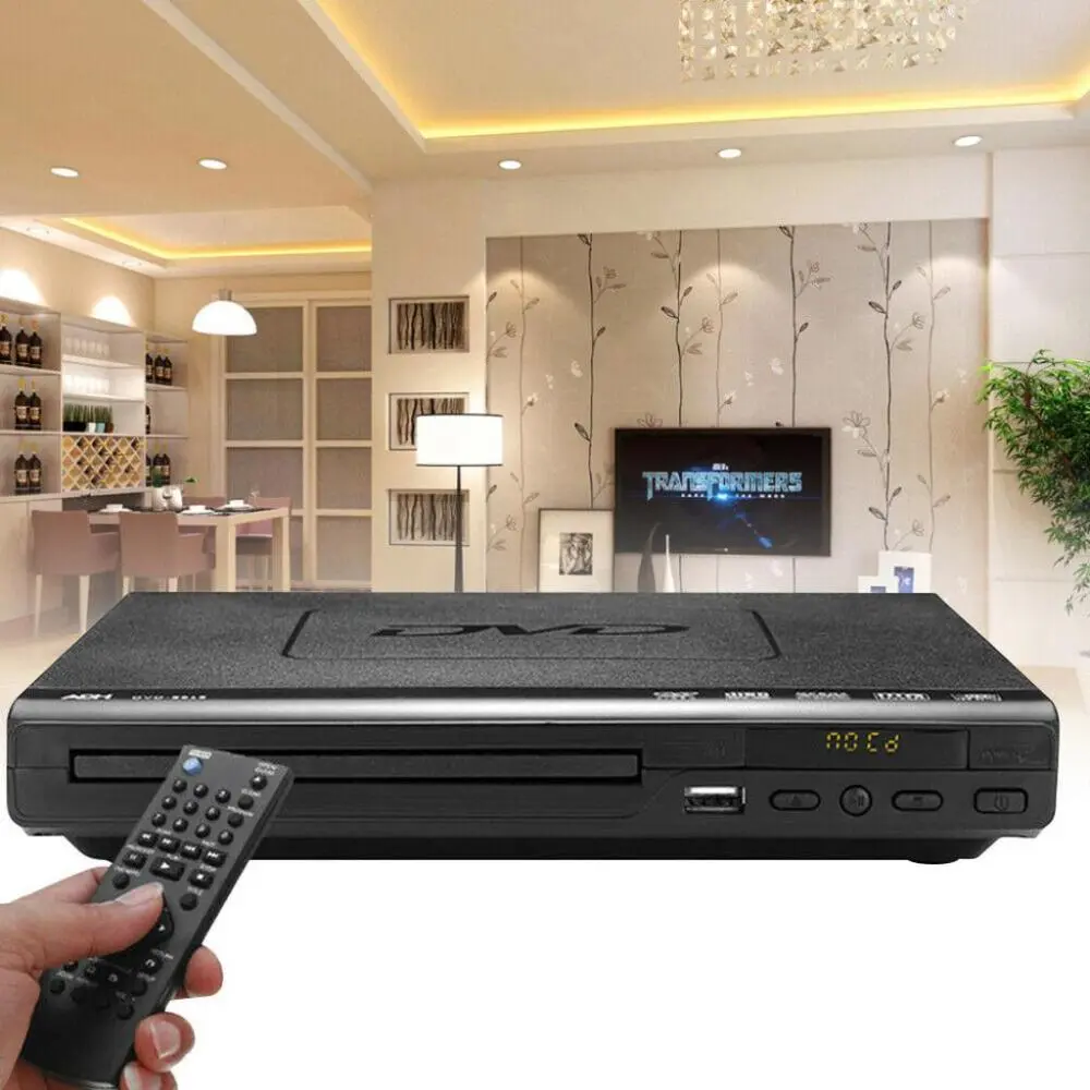 Đầu phát DVD HDMI, với ADH, CD, VCD, đĩa nhạc, nâng cấp, điều khiển từ xa USB, tương thích USB 3.0 và 2.0 Nghe Nhạc