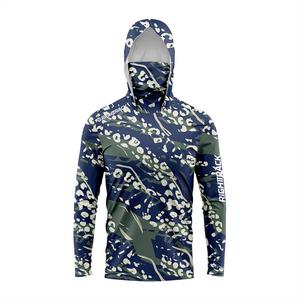 เสื้อตกปลาพร้อมตาข่ายกันแดด สไตล์เสื้อแขนยาว สามารถกำหนดชื่อเองได้ ชุดกีฬาปักดีไซน์ เหมาะสำหรับทั้งผู้หญิงและผู้ชาย สะดวกสบายในการใช้งาน การระบายอากาศที่ดี พร้อมฟังก์ชั่นป้องกันรังสียูวี