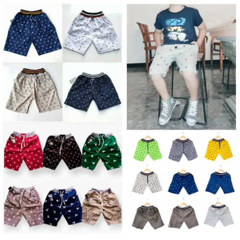 [ BEST SELLER ] celana pendek anak laki laki motif 50RB DAPAT 5 PCS Fashion Katun 4