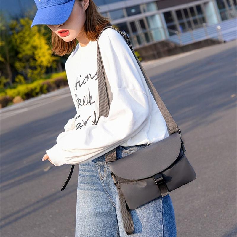Product Introduction of Men Nylon Chest Pack Cellphone Pouch Outdoor Sports Cross-body Bag Casual Running Cycling Sling Bag 24