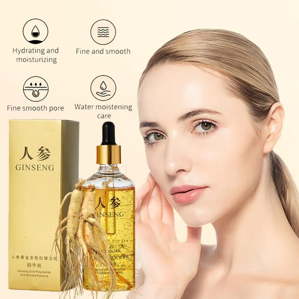 Ginseng Hydrating Essence Retinol Serum Anti Aging Stoste Skin Care Collagen Essence Fine L9W6