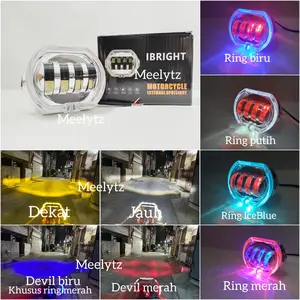 Lampu tembak Biled gen 2 Projie Biled proji Biled 4 lensa 8D