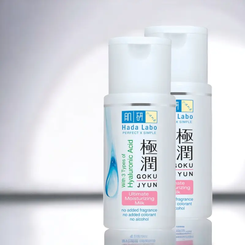Hada Labo Gokujyun Ultimate Moist milk 100ml Pelembab 3