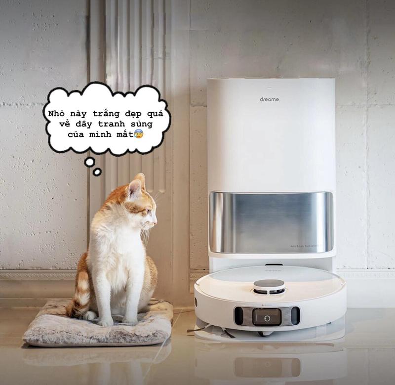 Robot Hút Bụi L10S Ultra SE - Tự Giặt Giẻ - Tự Đổ Rác - Tự Châm Nước Lau Sàn - Tự Nâng Hạ Giẻ - Sấy Giẻ Khí Nóng - Tự Cấp Xả Nước 7