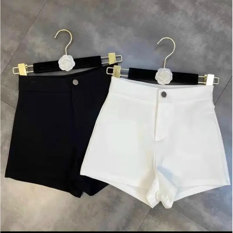 [Combo 2 Quần] Quần Short Nữ Cạp Cao Chất Umi Hàn Dày Dặn Co Giãn Women Pants 4