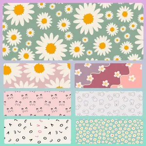 80*30cm Mouse Pad Anti Selip Desk Mat Large MousePad Komputer Long Mouse Pad FLOWER