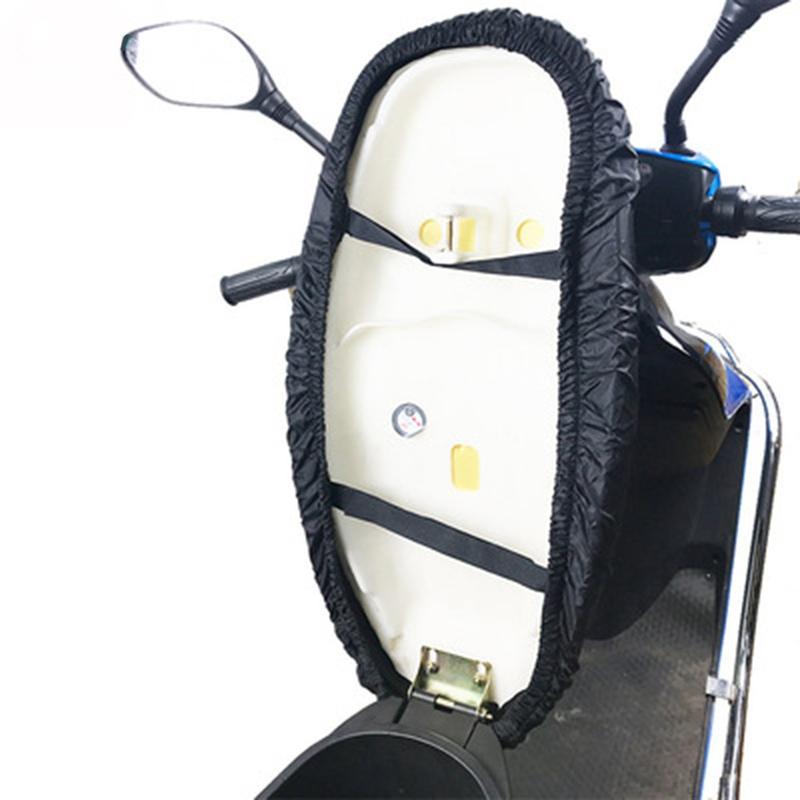 Bọc Ghế Xe Máy, Bọc Ghế Chống Thấm Nước, Bọc Yên Xe Linh Hoạt, Màu Đen, Chống Nắng, Cách Nhiệt, Bọc Đệm, Làm Bằng Vải Oxford 210D, Màu Đen 6