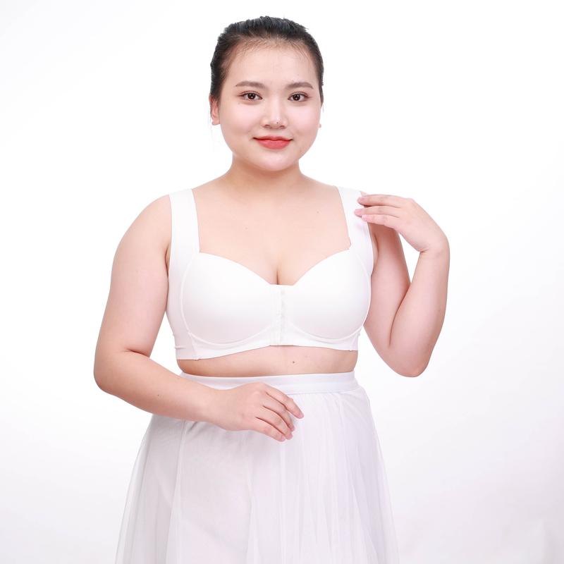 Áo lót Big size nữ che mỡ lưng mỡ nách Lấy Lùi 1 Size - Cup C-D-E nên quả to mới dùng được Mặc thoải mái không nâng nhiều - Mã A1 Áo Ngực Bra Top Women Voan