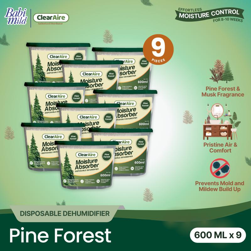 ClearAire Disposable Dehumidifier Pine Forest- Luxury Scent - TikTok ...