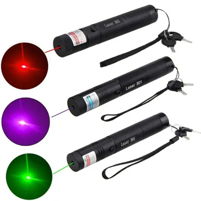 Taffware Laser Pointer Pen Presentasi Hijau Merah