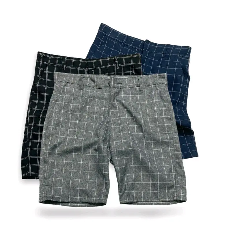 Obral Celana Kotak Remaja Pria 3 100k kancing panjang pendek bukan Distro Slim Kain Motif Standar Fit 1