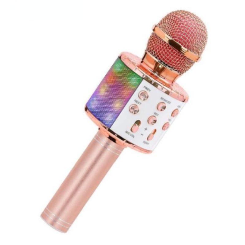 Product Introduction of Micro Karaoke Không Dây, Loa Cầm Tay Bluetooth, Máy Nghe Nhạc KTV Gia Đình, Có Đèn LED Nhảy Múa, Chức Năng Ghi Âm, Thích Hợp Cho Trẻ Em 10