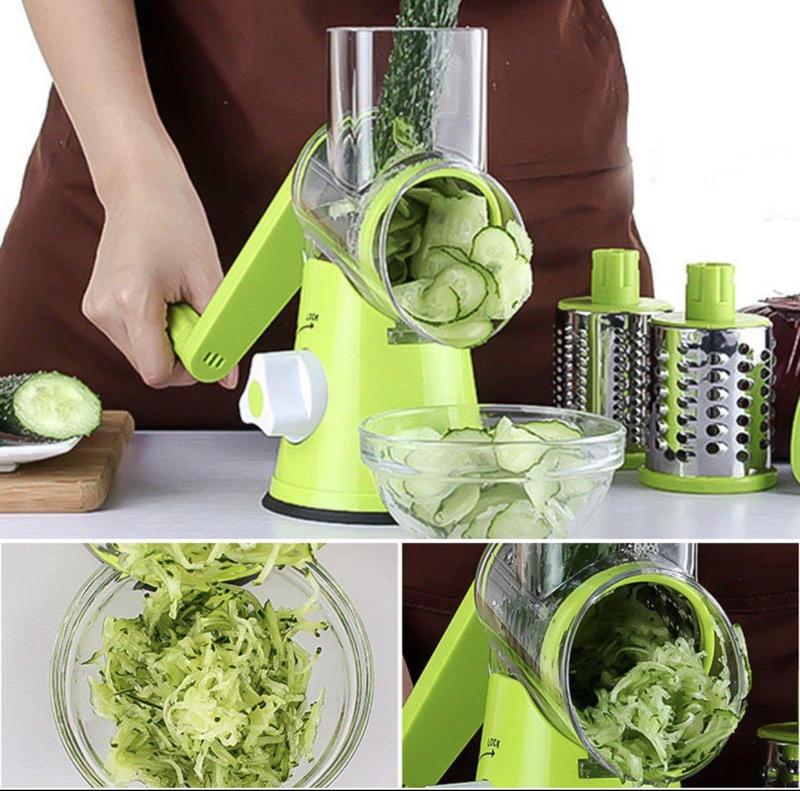 Máy bào sợi, thái lát rau củ cơ học, tiện lợi, an toàn, vệ sinh, tiết kiệm thời gian