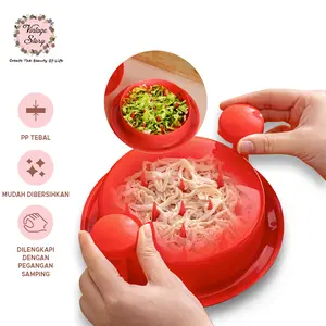 Alat Suwir Daging Ayam Praktis Portable Cincang Putar Chicken Meat Shredder Kitchenware