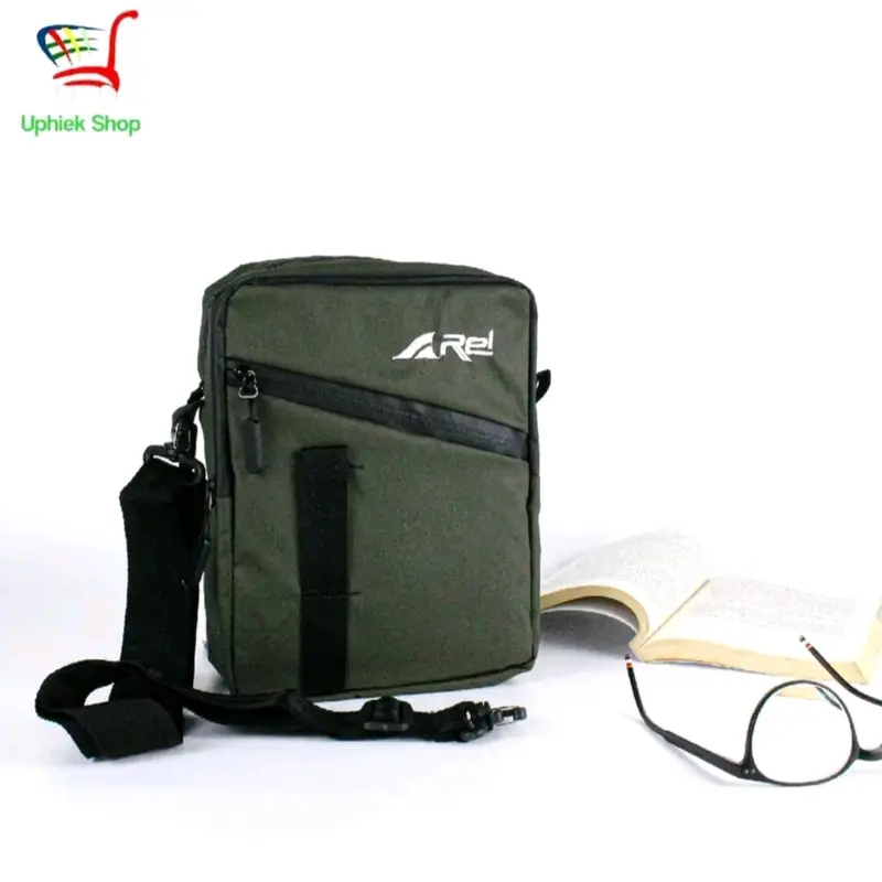 Tas Selempang Pria Anti Air / Tas Kotak Pria Wanita Anti Ginkel Arei Waterproof 2