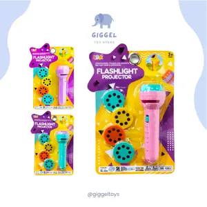 [ Giggel ] Mainan Anak Senter Proyektor / Fun Flashlight Toys / Mainan Proyektor Gambar / Mainan Edukasi