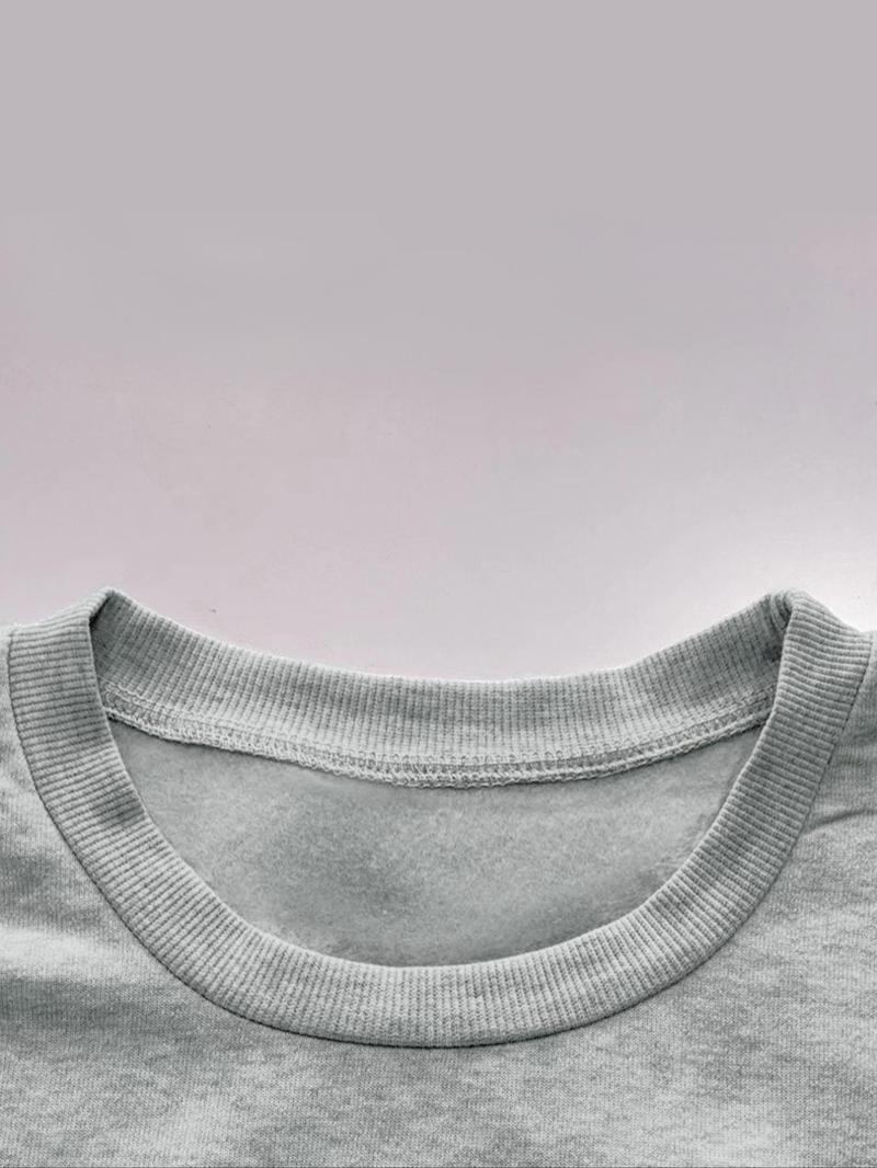 Product Introduction of Women's "BROOKLYN NEW YORK" Letter Print Round Neck Sweatshirt, Casual Long Sleeve Crew Neck Pullover for Fall & Winter, Women's Clothes for Daily Wear 3