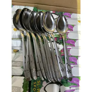 12pcs sendok garpu makan sealion tebal 1 lusin stainless steel