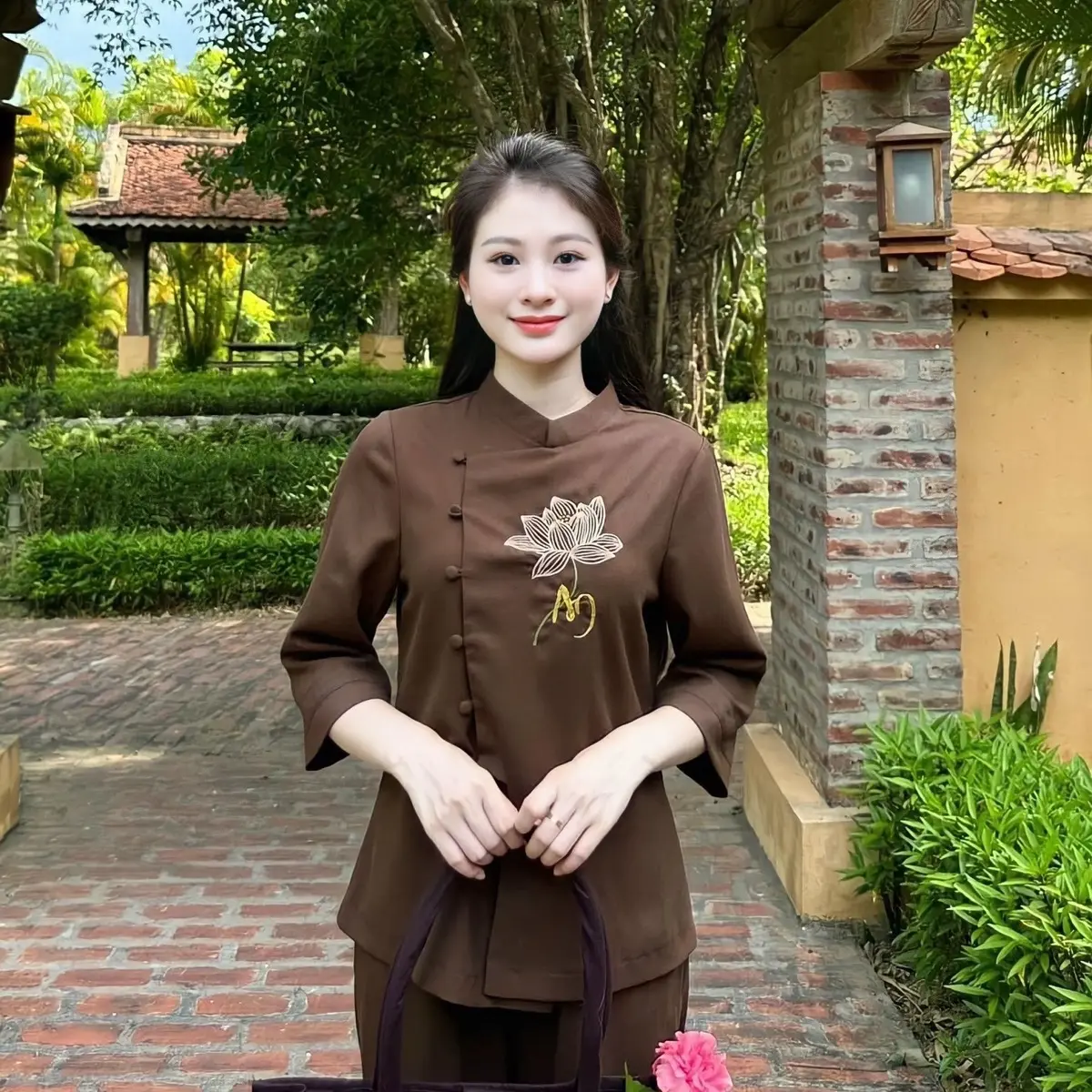 Mẫu Pháp phục thêu An cao cấp