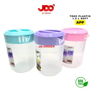 JDO Teko Eskan Tea Plastik 1.5 Liter Soft APP Kicthenware