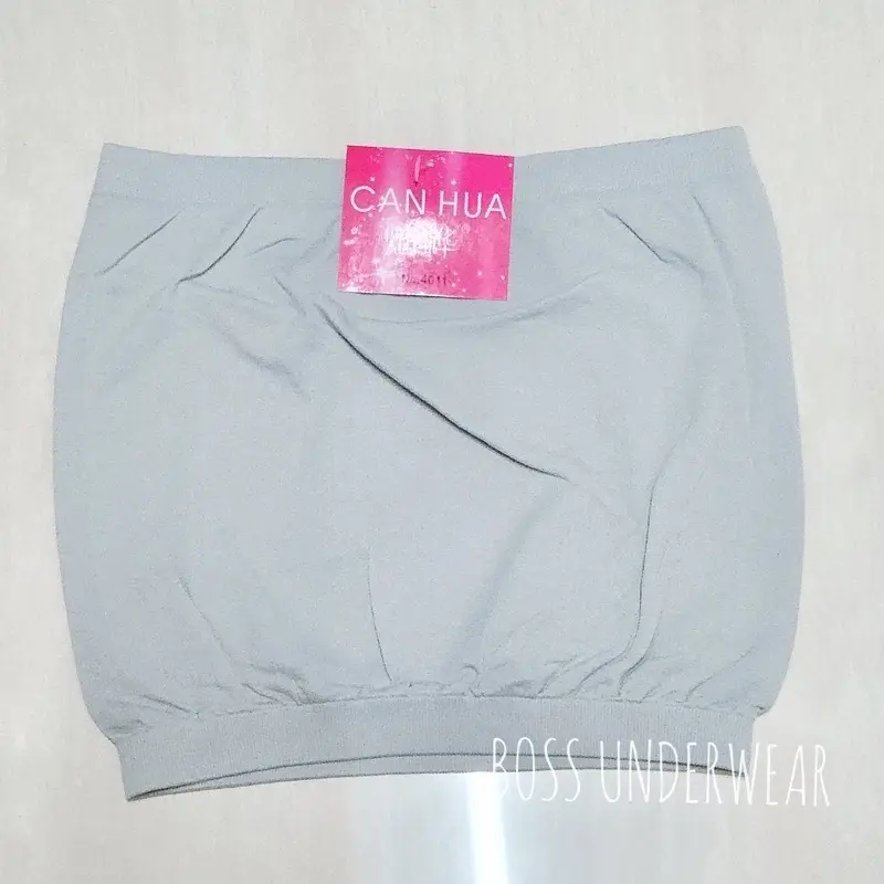 Kemben Polos | Kemben Panjang | Atasan Kemben | Crop Top | Dalaman wanita| Kemben putih kemben hitam kemben cream | kemben abu | kemben coklat 8
