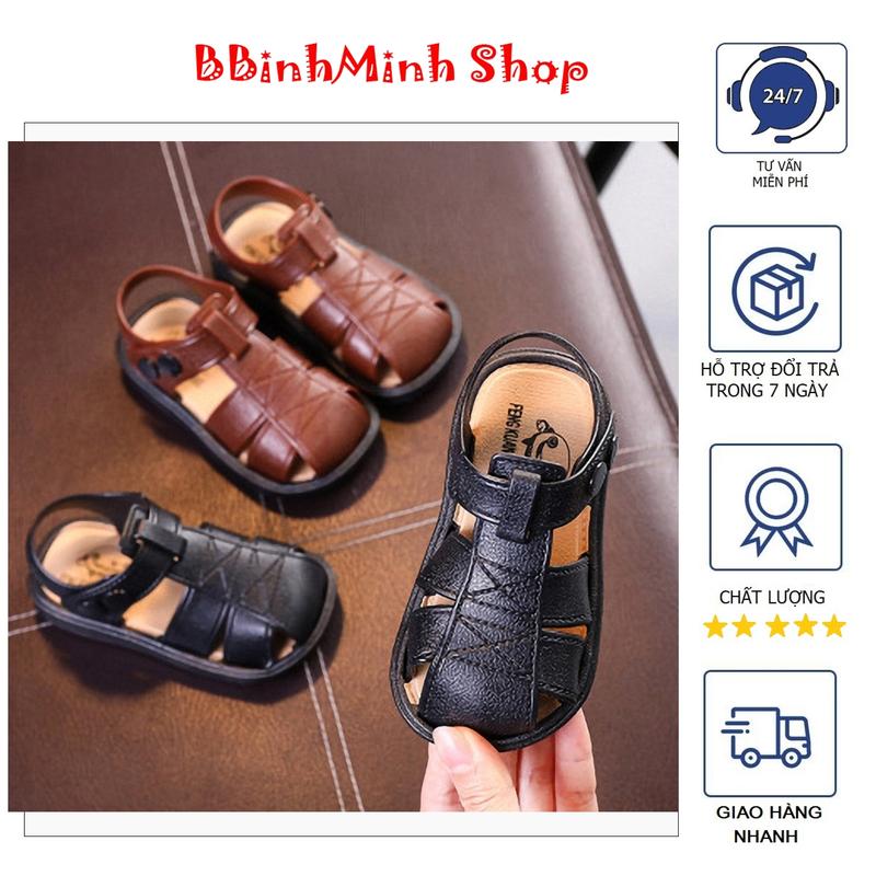   Tập đi BM56 Sandal chiến binh CẢNH BÁO: các mẹ xem kĩ bảng size số nhé mã này dễ nhầm size   cho bé trai  bé gái Dép Sandal Cao Su Jean Dép rọ  bé giày  cho nhẹ 