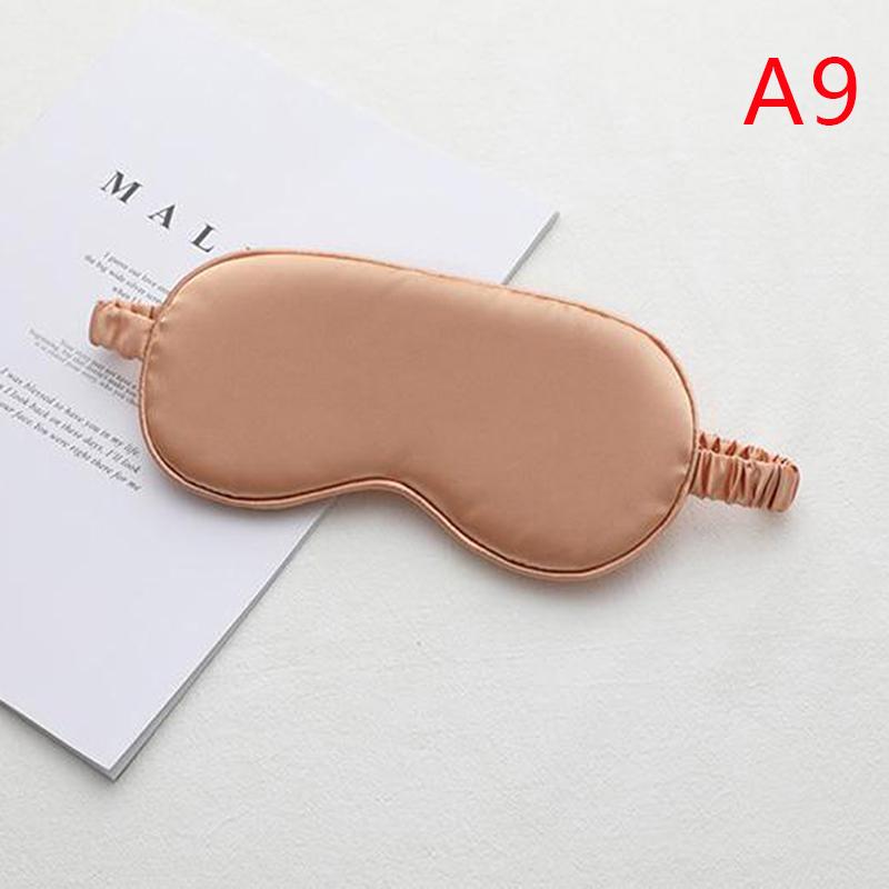 Product Introduction of Double-Side Pure Silk EyeShade Sleeping Eye Cover Eyepatch Health Sleep Shading 39