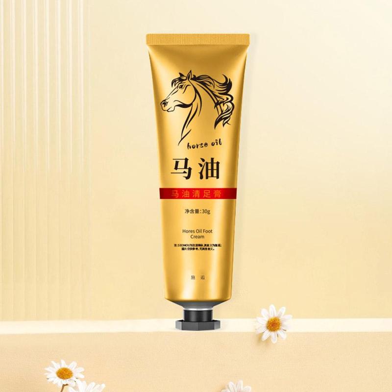 Product Introduction of Horse Oil Anti-Drying Crack Foot Cream Heel Cracked Removal Dead Cream Hand Feet Skin Repair X3L9 32