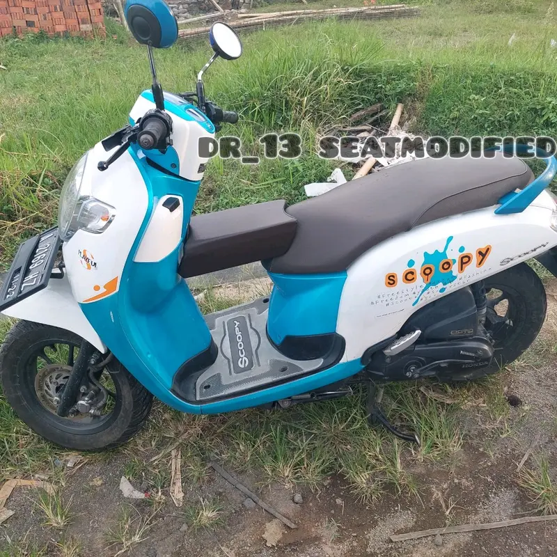JOK BONCENGAN ANAK HONDA SCOOPY SPECIAL COKLAT 1