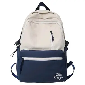 DEASM KDML Tas Buku Kapasitas Tinggi Remaja Perempuan Ransel Pelajar Laptop Travel Anak Perempuan Tas Sekolah Santai Wanita Fashion Kampus Nilon Wanita Tas Punggung Hitam
