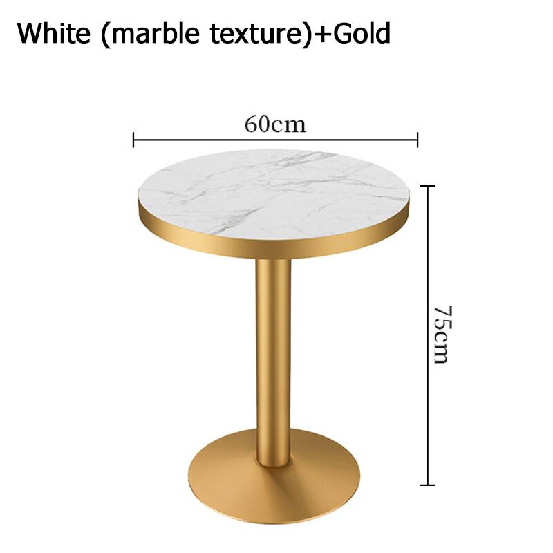 Product Introduction of 【COD】Nordic Coffee Table Dining Table Simple Leisure Table  Table Round Table 24