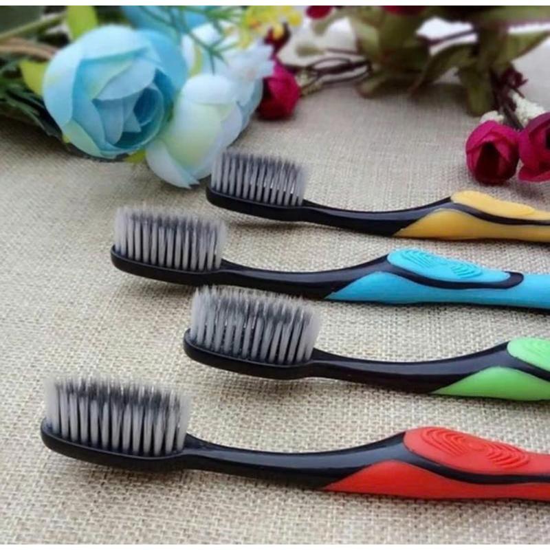 [Gía rẻ ]Combo 30 cây bàn chải than tre hoạt tính Nữ - Làm sạch mảng bám trên răng và nứu răng hiểu quả Trắng Răng 6