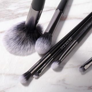Bộ 6 Cọ Trang Điểm Focallure Đa Năng, Lông Cọ Mềm, Nhỏ Gọn, Tiện Lợi Bỏ Túi, Thích Hợp Đem Đi Du Lịch Cosmetic Mỹ Phẩm Nữ Mascara 5
