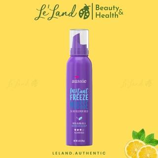 Bill US - Kem mousse giữ nếp tóc Aussie Instant Freeze Hair Mousse 170g (Le' Land - Beauty & Health) Ép Side