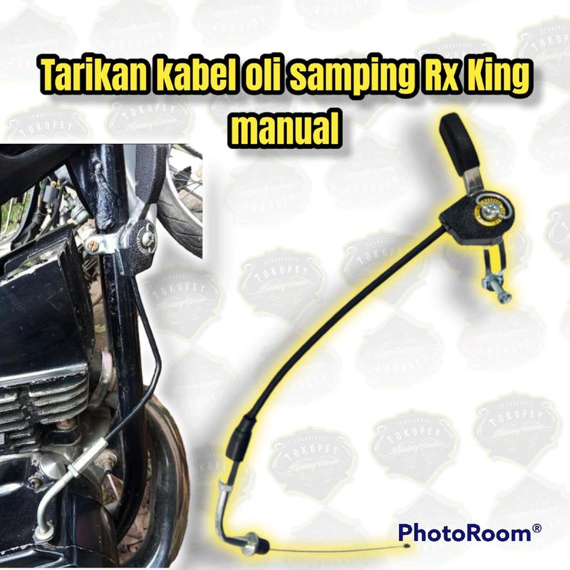 Kabel Tarikan Oli Samping Manual RX King Asli - Motorcycle 1