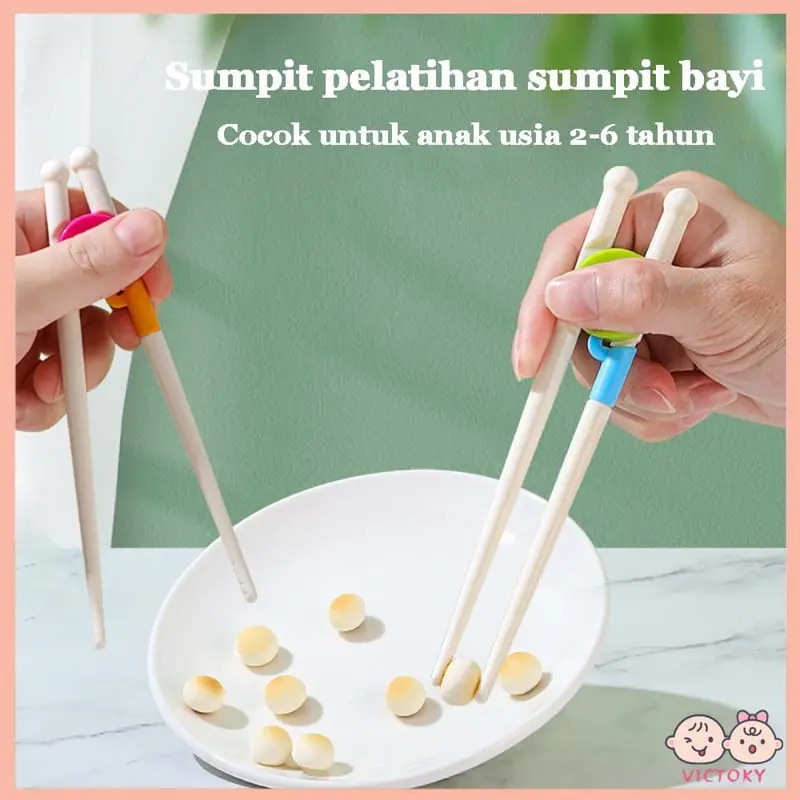 Sumpit anak/Sumpit latihan anak-ana/CHILDREN CHOPSTICK/SUMPIT BELAJAR ANAK/SUMPIT BELAJAR MOTORIK ANAK BL AG06