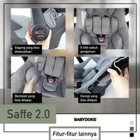 Gambar Carrier Carseat Babydoes Saffe 2.0 / Kursi Mobil Anak dari ModernMoms Kota Administrasi Jakarta Pusat 2 Tokopedia