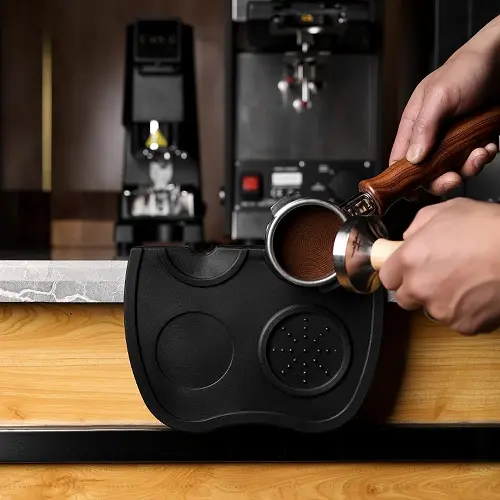 Lót tamper silicon pha cà phê espresso 4